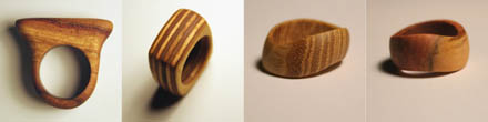 Drewniane obrączki