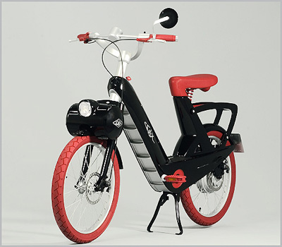 Elektryczny, nowoczesny motorower - e-Solex e-Solex, elektryczny motorower