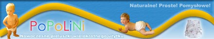 Pieluszki wielorazowe PoPoLiNi