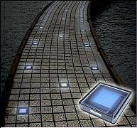 Świecąca kostka brukowa SolarBrick