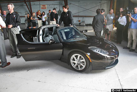 Elektryczny samochód Tesla