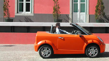 Elektryczne auto Think