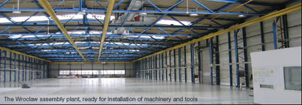 Fabryka skuterów elektrycznych we Wrocławiu Fabryka skuterów elektrycznych Vectrix we Wrocławiu